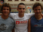 Eduardo Adalberto, Caio Eduardo e Pablo Seminotti