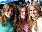 Marina Lemos, Jlia Bacchi e Luisa Biasibetti