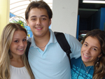 Caroline Dgostini, Douglas Graczyk e Ana Julia Alexis