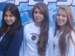 Bruna Silva, Hannah Camillo e Vitria Fetter