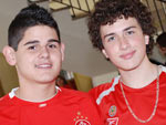 Rafael Cazzetta e Artur Ruschel