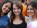 Giulia Conte, Luana Mesquita e Giuliana Barbieri