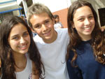 Brbara Lopes, Rafael Viana e Marielle Lopes