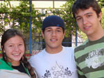 Renata Krs, Vinicius Lima e Rafael Broi