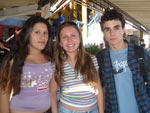 Stefani Marques, Bruna Ongarato e Caio Souza