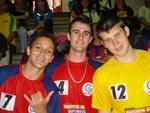 Leandro Lemos, Matheus Bardolla e Bruno Lang