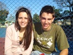 Paula Moller e Rodrigo Bender