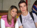 Francine Falco e Jonathan Saraiva 