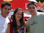 Guilherme Ramos, Caren Ramos e Rafael Noronha