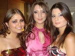 Tatiane Dutkevicz, Brbara Molon Andreazza e Daniela Legnaghi