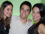 Gssyca Agnes, Rafael Castro e Ana Paula Amestoy