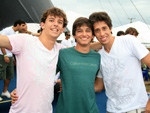 Alexandre Salum, Lucas Mussi e Lucas Salomon