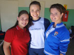 Rafaela Pillon, Camile Valiatti e Jamile Boff