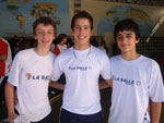 Leonardo Baccin, Ismael Lessa e Gustavo Matana Pereira