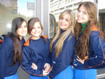 Adriele Dobler, Kamila Bazzo, Wendy Zatti e Raquel Fontana