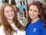 Clarissa Cardoso e Brenda Trindade