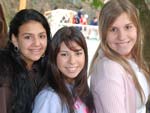 Gabriela Carvalho, Rossana Fontana e Amanda Nedel