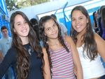 Laura Bacchi, Nathlia Freitas e  Rochelle Nardi