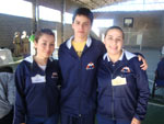 Karine Oliveira, Alefhe Prigol e Jenifer Zavariz Roque