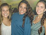 Thas Mello, Camille Alves e Natlia Litwinczyk