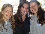 Paola Kugelmeier, Luiza Pinzon e Thais Saraiva