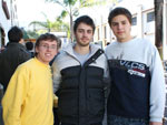 Gustavo Baldasso, Matheus Mognon e Flvio Amaral