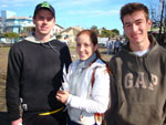 Leonardo Zanotti, Aline Geremia e Gustavo Marcon