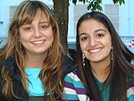 Julia Beal e Laura Andreis