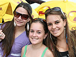 Aline Brisolara, Gabriela Bacelo e Rachel Lopes