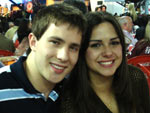 Willian Bassanesi e Francielle Domingues