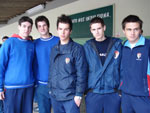 Alexandre Polle, Vincius Ramos, Cristian Rech, Rafael Pavan e Marco ntonio Chaves