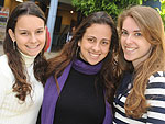 Marina Salva, Louise Chagas e Camila Vieiro