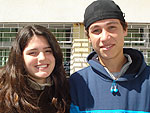 Marina Balestrin e Nicolas Cavalheiro