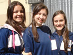 Patrcia Stumpf, Fabiana Andreis e Luiza Bedin