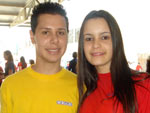 Douglas Matos e Melina Bressan