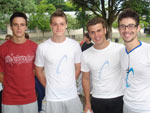 Thiago Carpilousky, Arthuro Turatto, Thiago Pedroni e Fbio Arajo