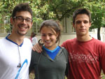 Fbio Arajo, Luiza Demoliner e Thiago Carpilousky