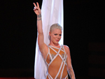 Isso  apenas um pouco do que foi a apresentao de Pink no palco do Grammy 2010