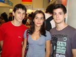 Bruno Tonini, Cristina Pereira e Lucas Corra