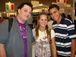 Bruno Ribeiro, Giuliana Heberle e Richard Castilhos