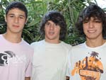 Tiago do Nascimento, Guilherme Moraes e Marcelo Mohr