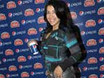 Priscila Pires no Tapete Azul Pepsi