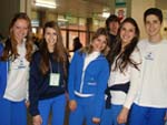 Tatiana Piccin, Brbara Brambilla, Jlia Rosati, Rassa Kayser e Bruno Aquino