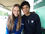 Caroline Telh e Guilherme Ferreiro