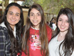 Andrielle Bassani, Rafaela Girardi e Larissa Basgal