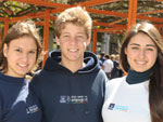 Amanda Lima, Bruno Jouglard e Eduardo Cardoso