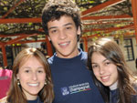 Nicole Rodrigues, Bruno Machado e Gabryella Hepp