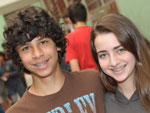 Marcelo Arone e Gabriela Guelfand