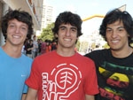 Henrique Costa, Lucas Vasconcellos e Otvio Tavinato